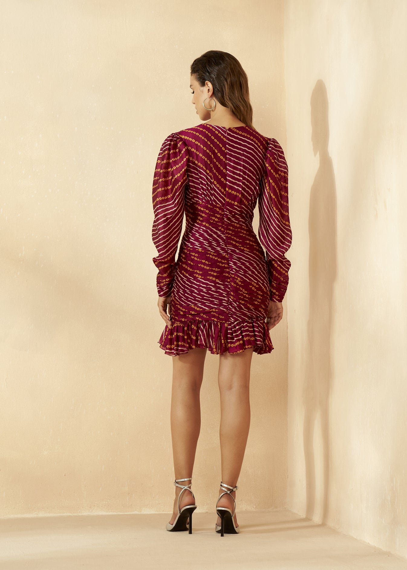 Printed Mini Dress