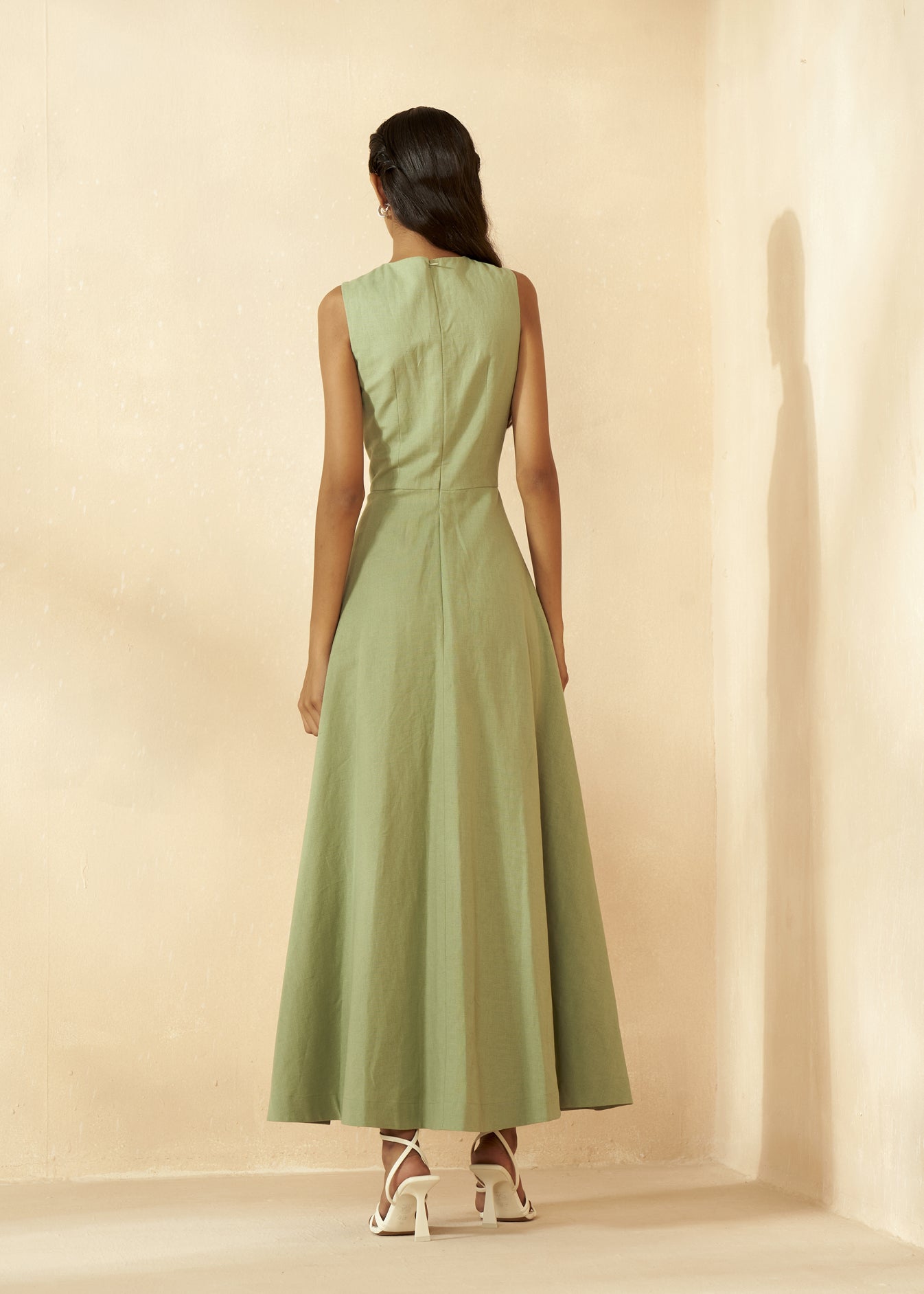 Embroidered Maxi Dress