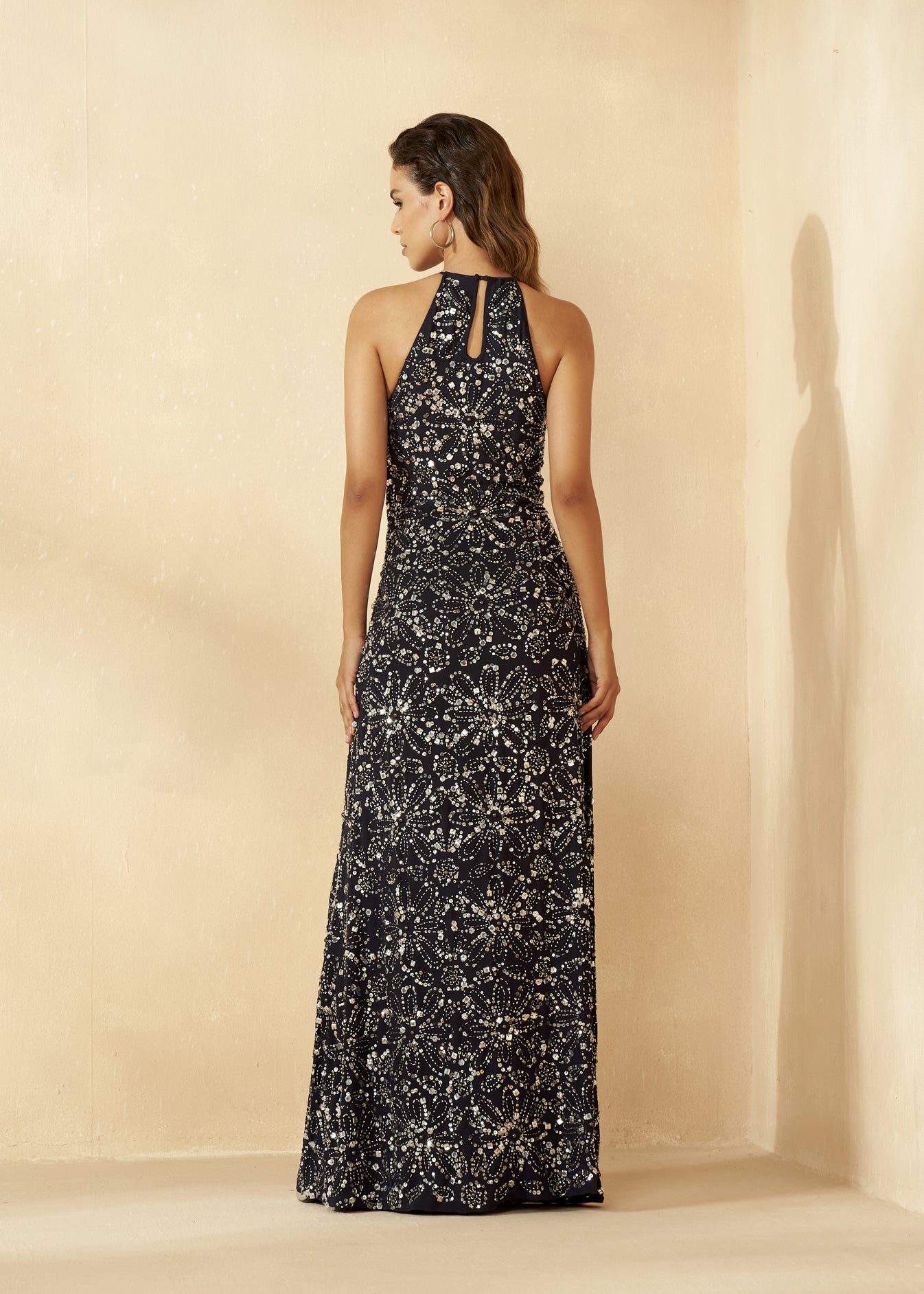 Sequined Maxi Dress - SALE