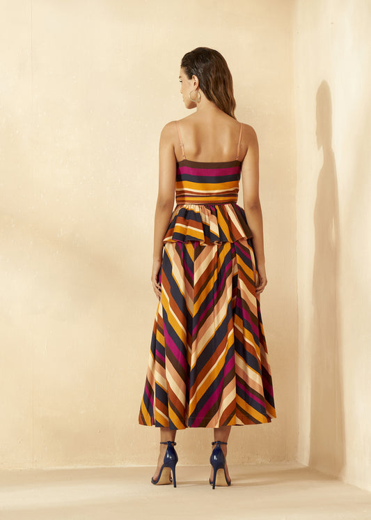 Multi Stripe Dress