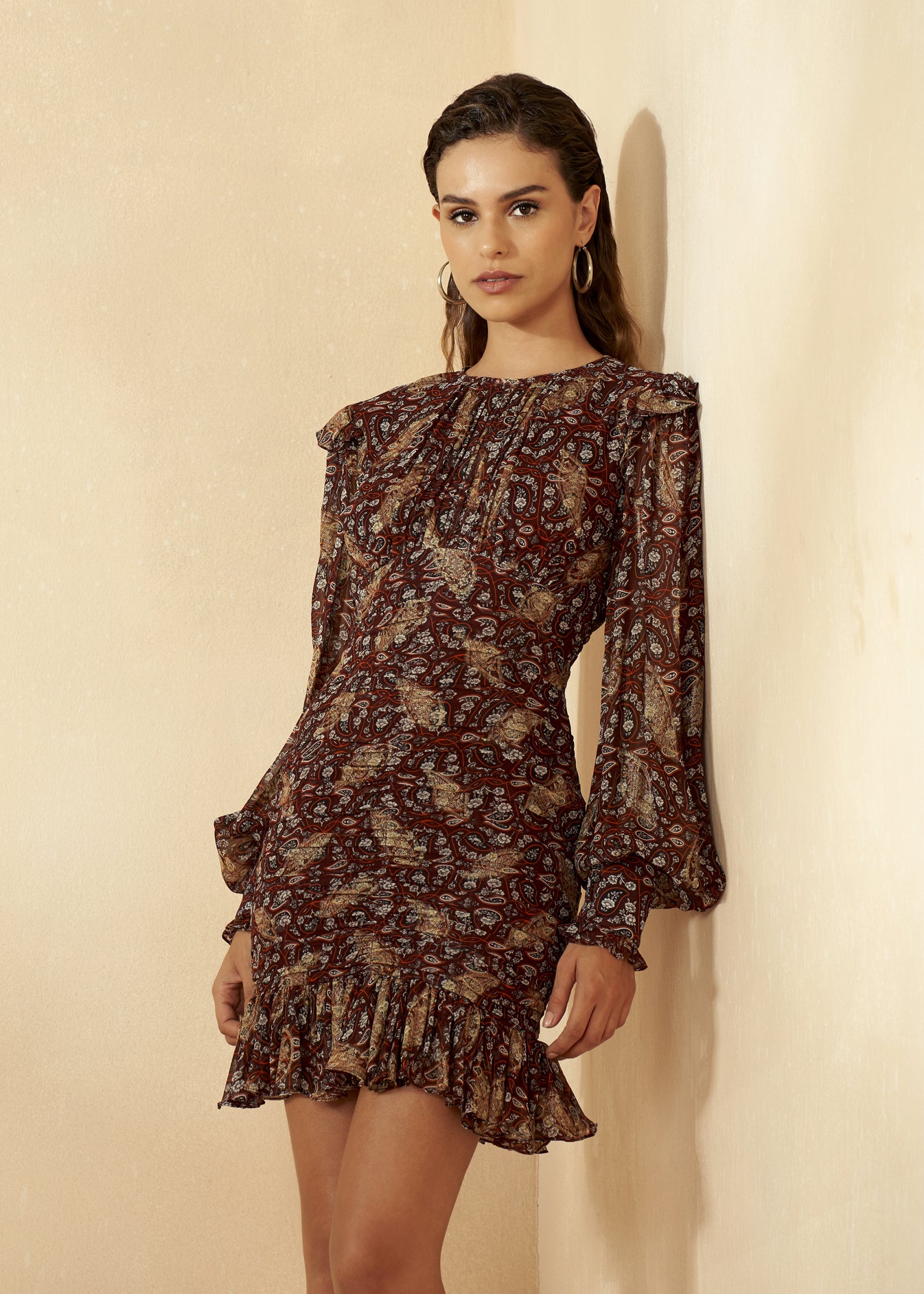 Mini Printed Dress