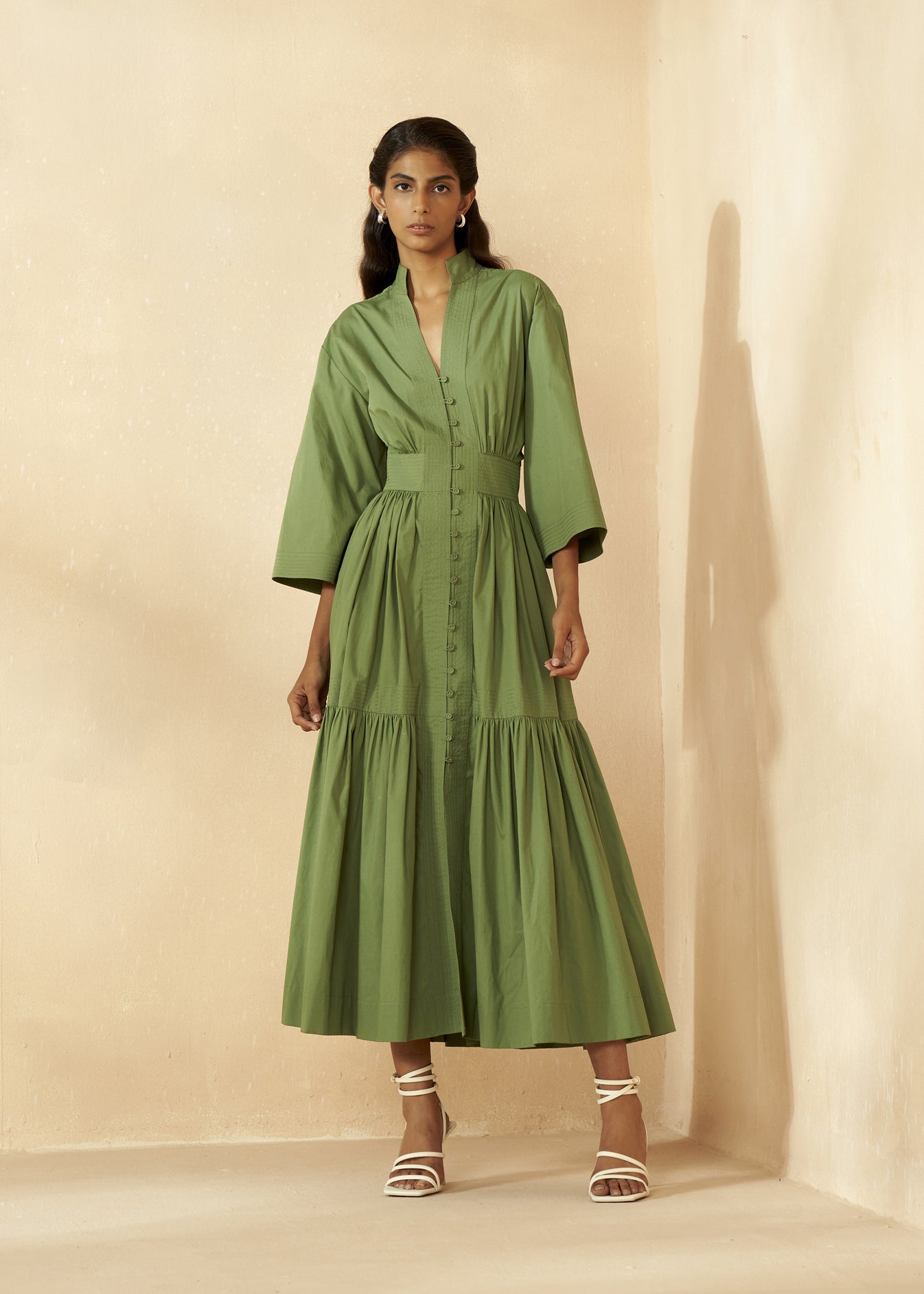 Cotton Full Length Dress