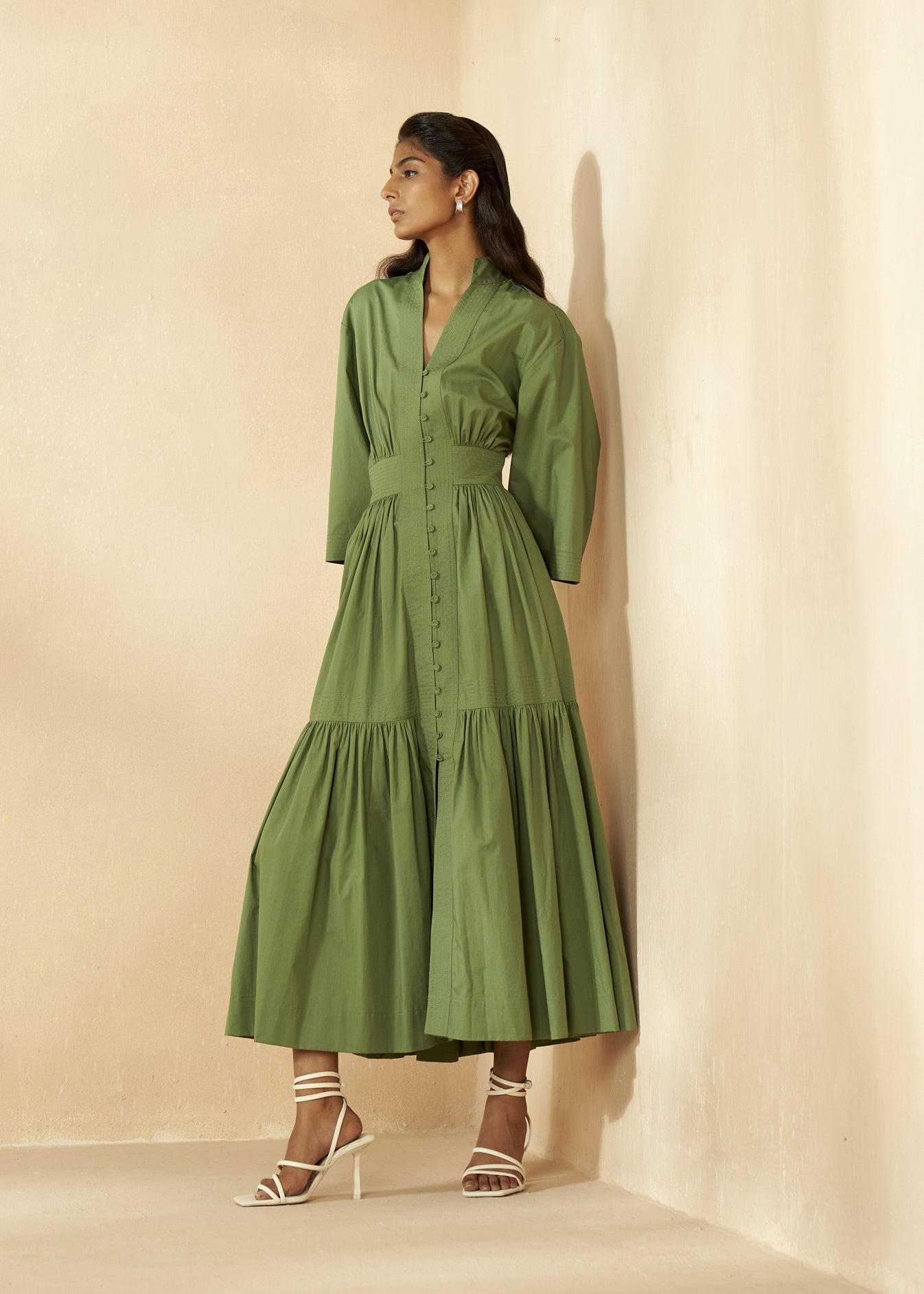 Cotton Full Length Dress