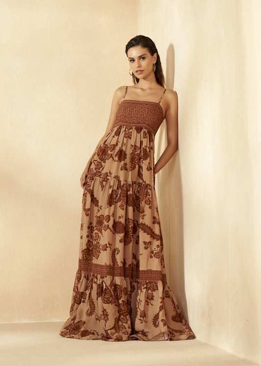 Printed Maxi Dress