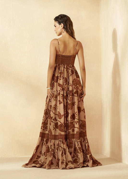 Printed Maxi Dress