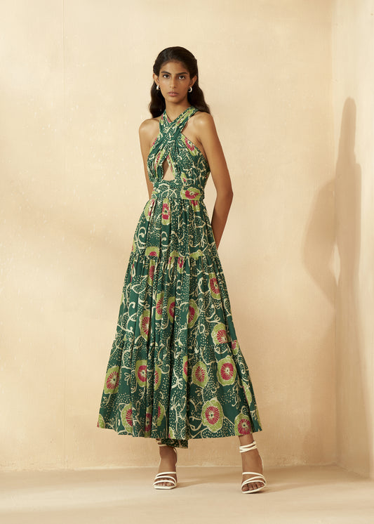 Printed Maxi Dress