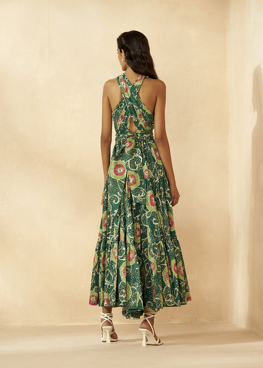 Printed Maxi Dress