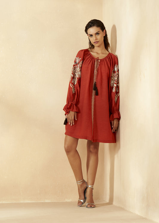 Long Sleeve Mini Dress