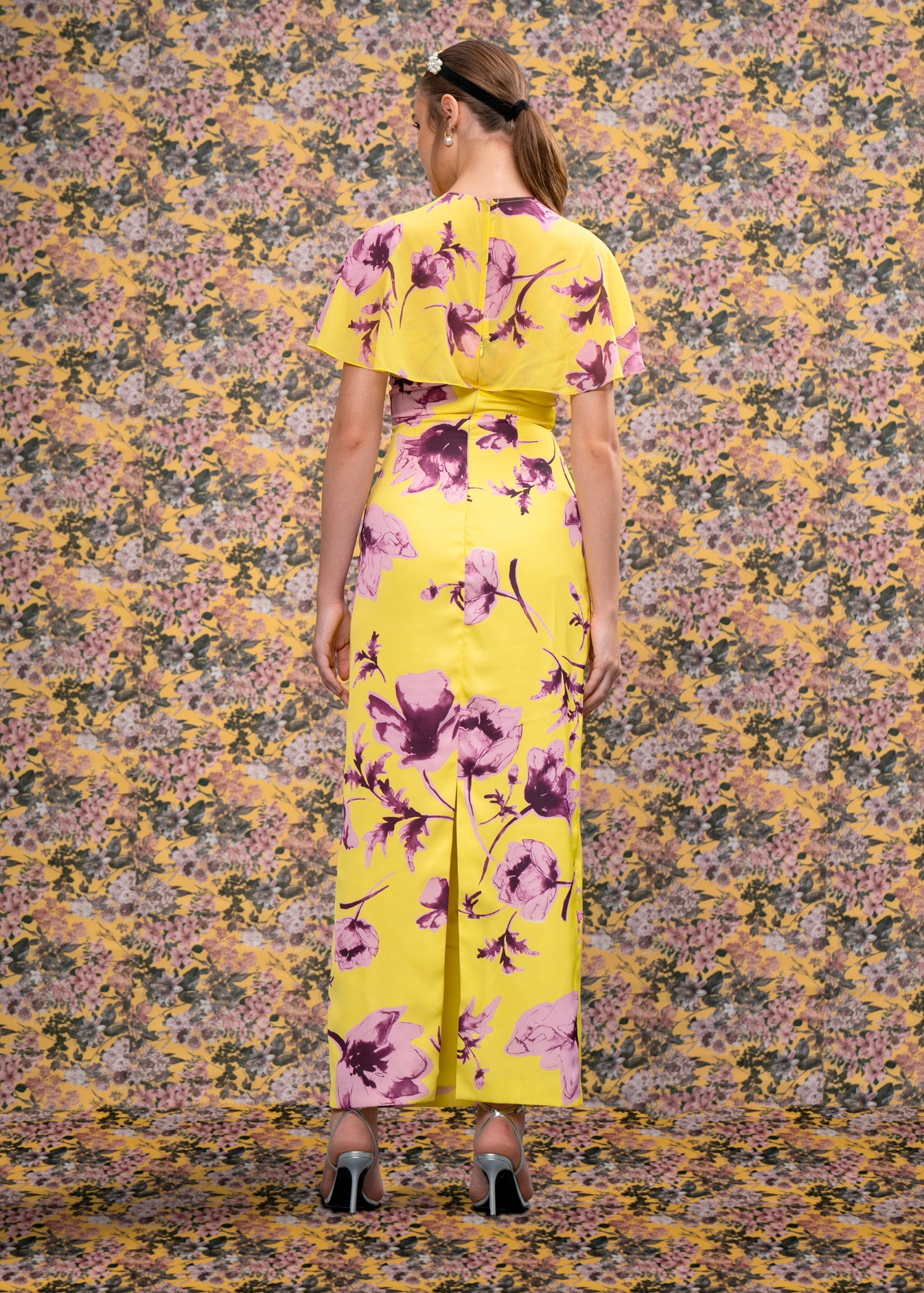 Yellow Printed Dress