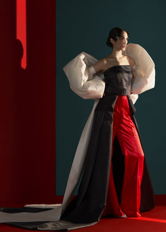 Gown With Pants