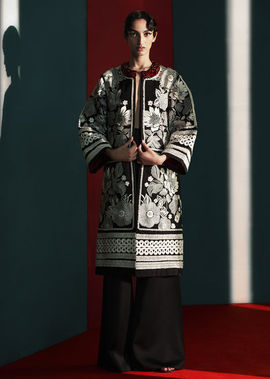White Flower Jacket