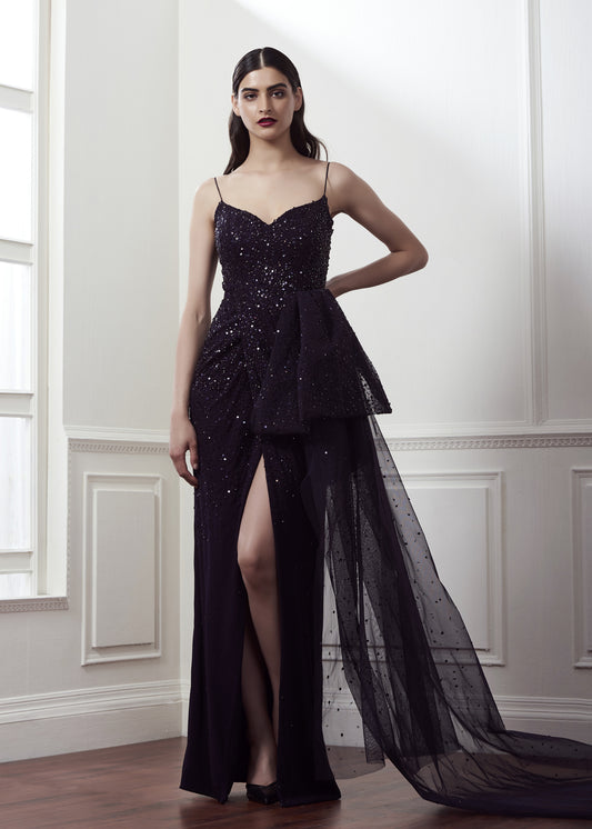 Beaded Prom Dress