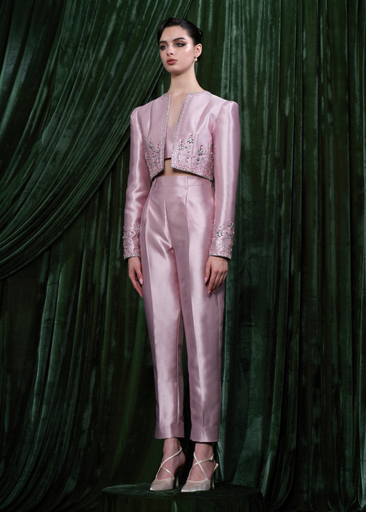 Embellished Cropped Jacket