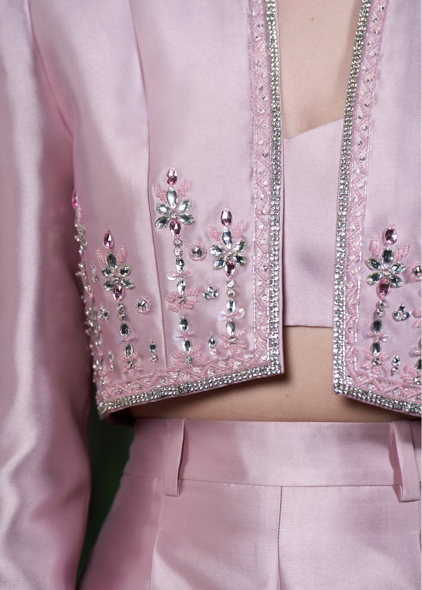 Embellished Cropped Jacket