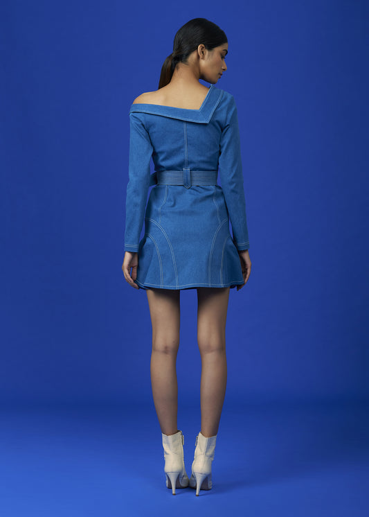 Denim Allure Mini Dress