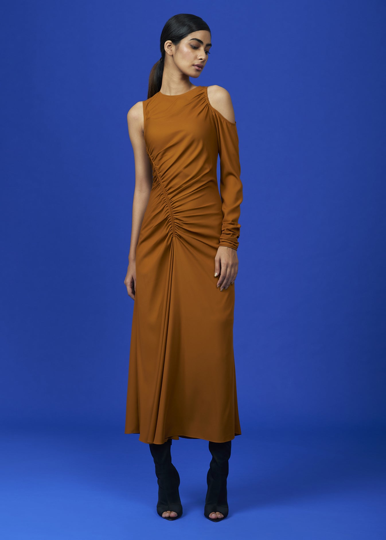 Drapped Midi Dress