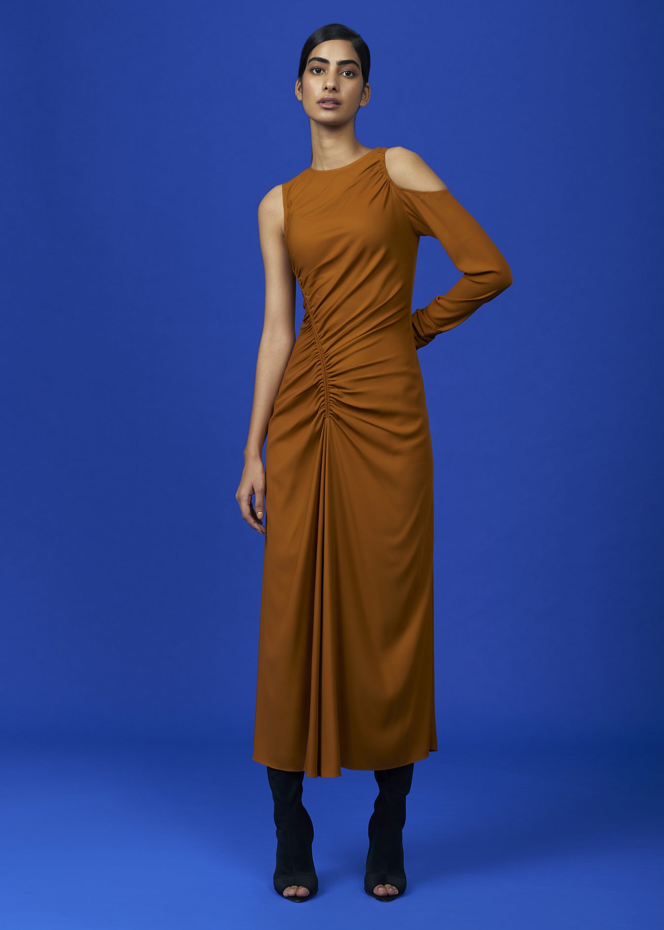 Drapped Midi Dress