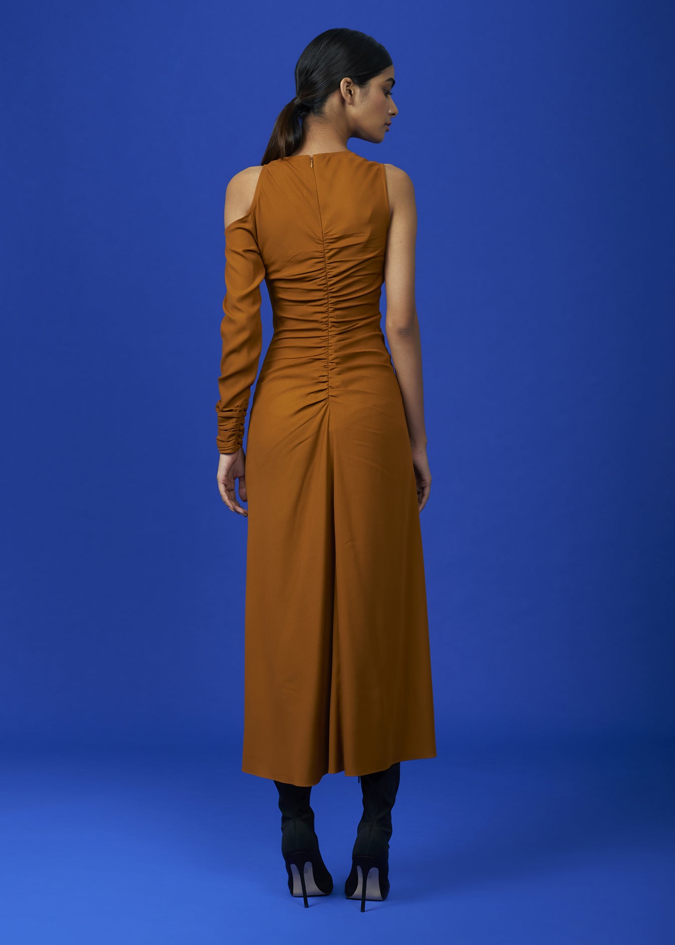 Drapped Midi Dress