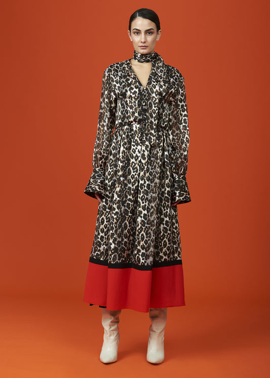 Wild Elegance Maxi Dress