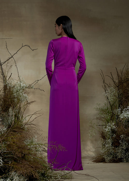 Plunging Neckline Dress