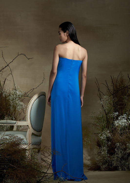 Strapless Drape Dress