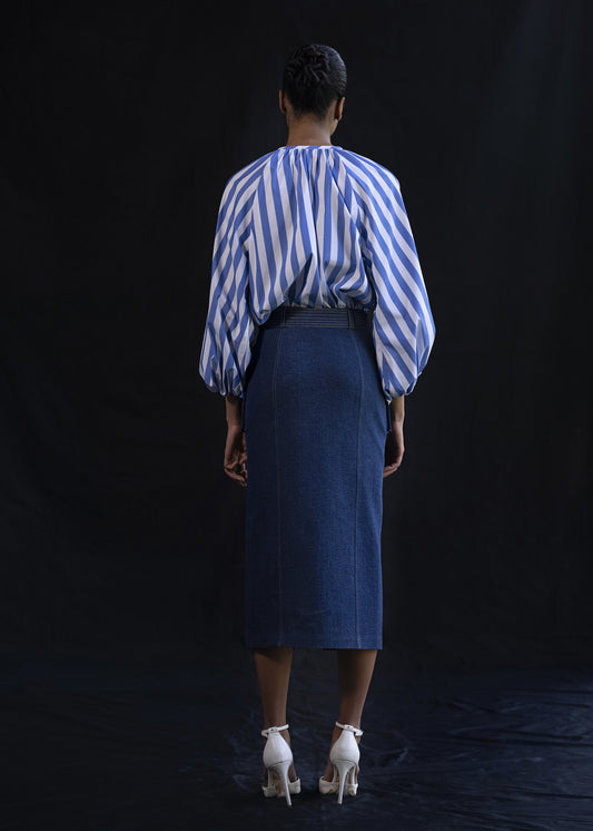 Blouse With Front Opening