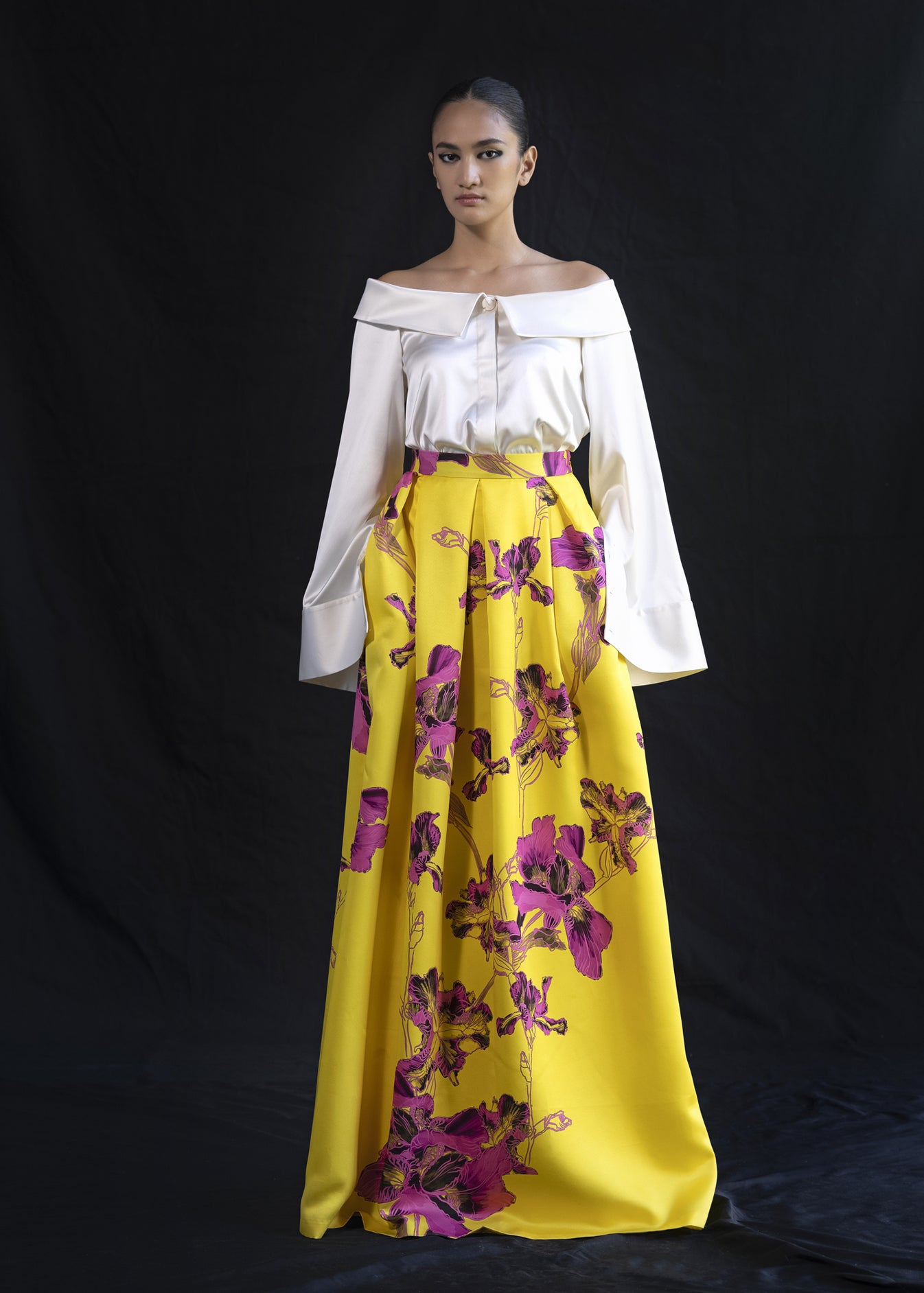Full Gathered Maxi skirt