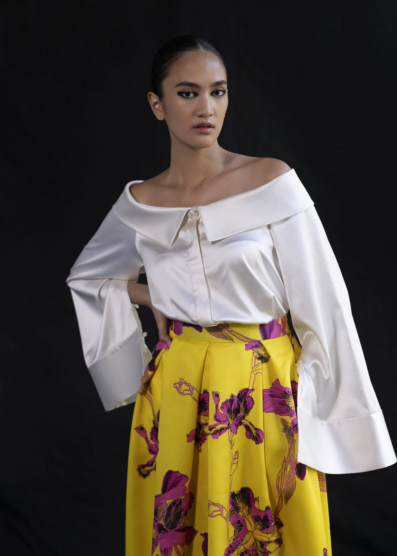 Full Gathered Maxi skirt