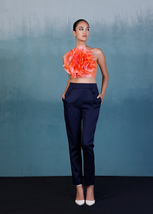Floral Corsage Top