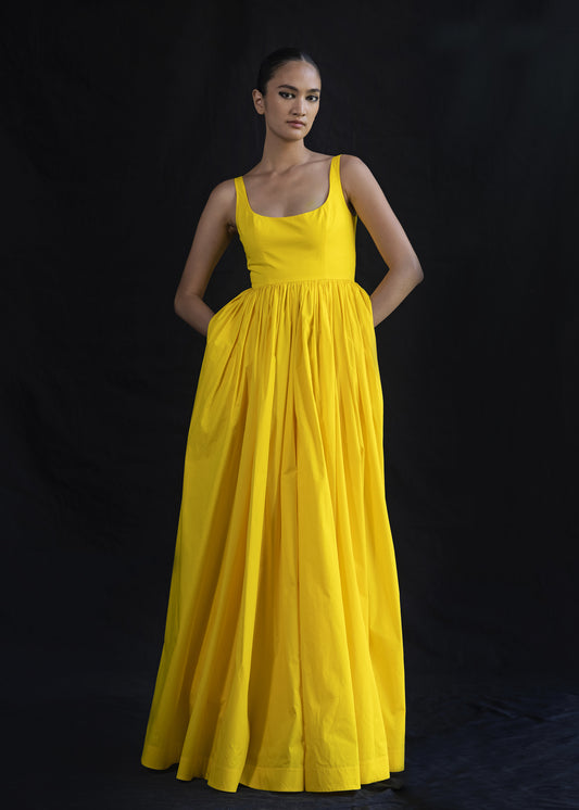 Scoop Neck Maxi Dress