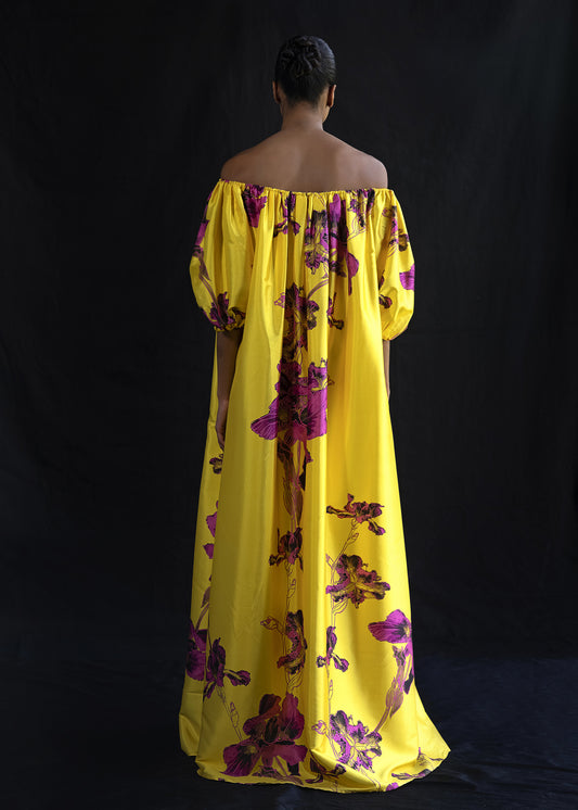 Printed maxi dress
