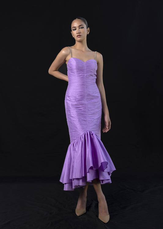 Fitted Ruched Dress
