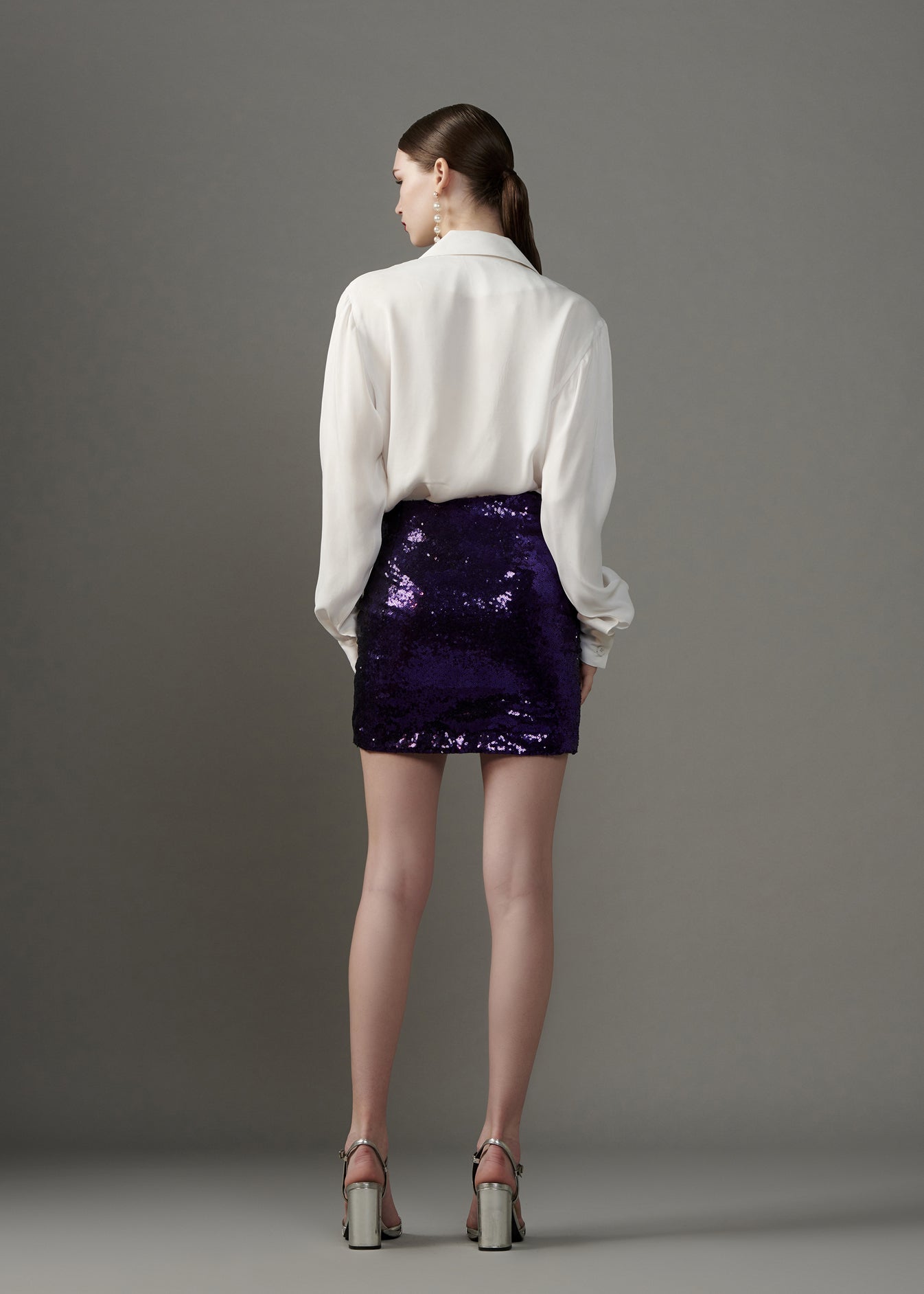 Lurex Mini Skirt