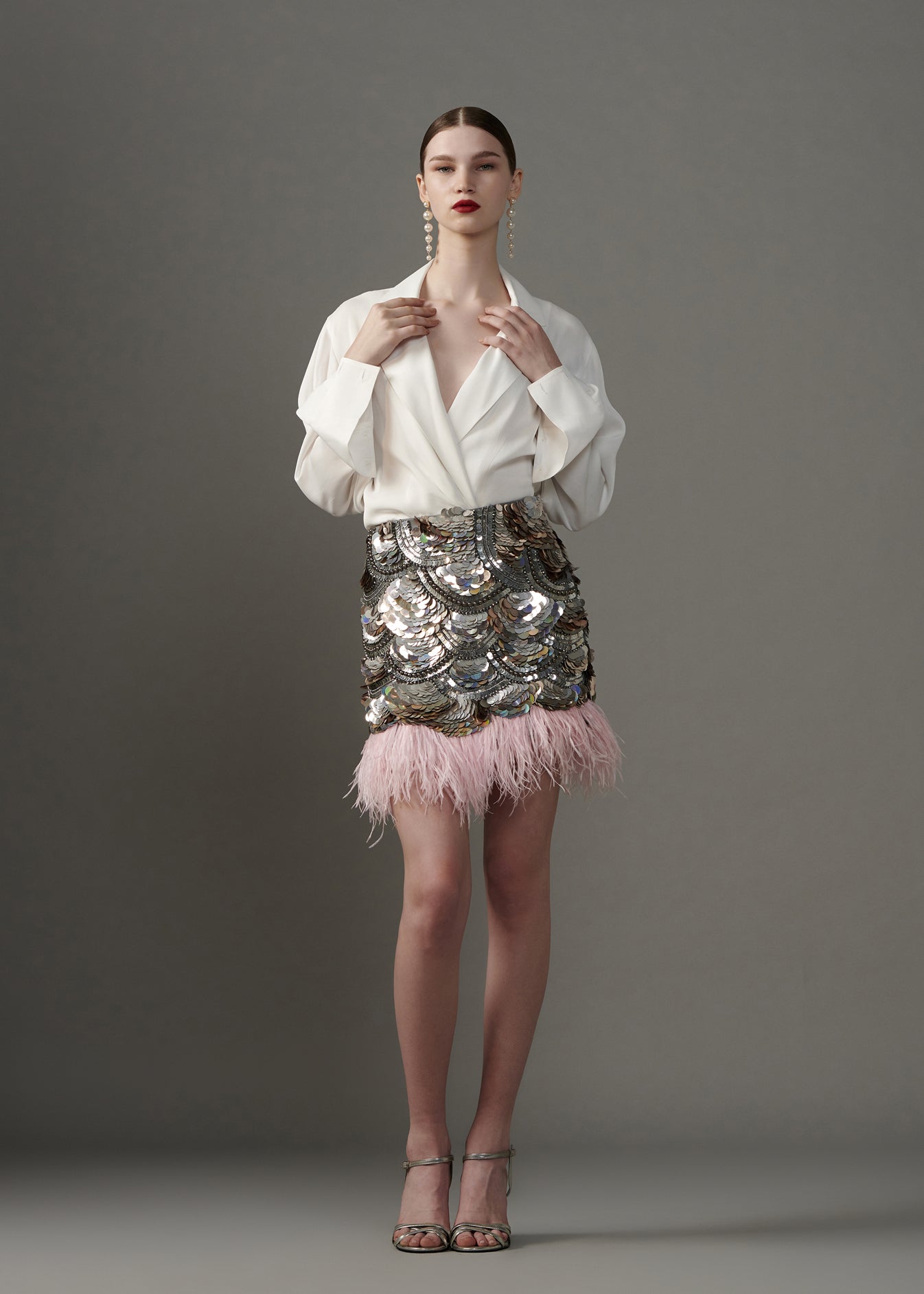 Blouse With Jacket Colour