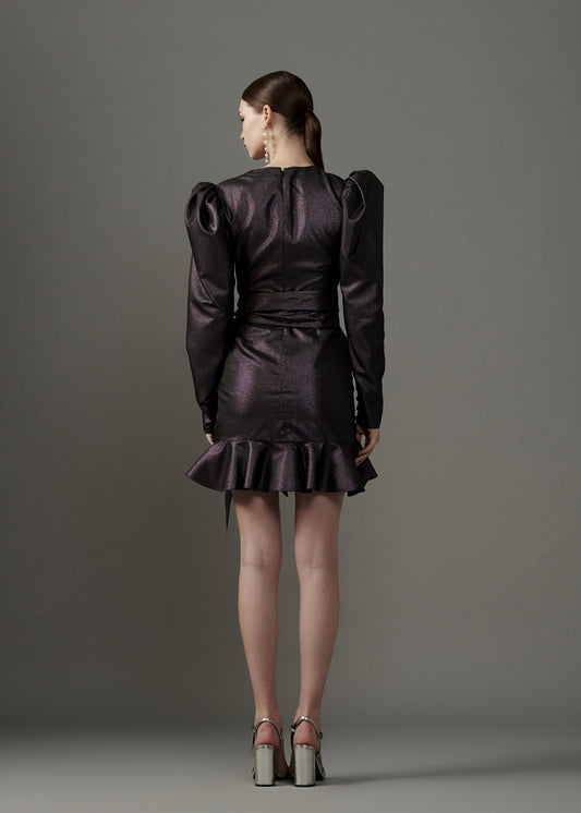 Lurex Mini Dress