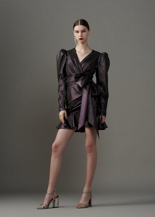 Lurex Mini Dress