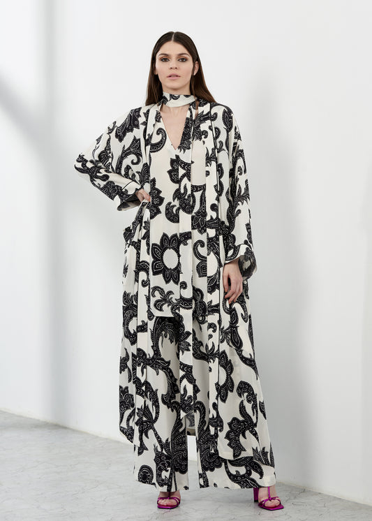 Printed Kimono