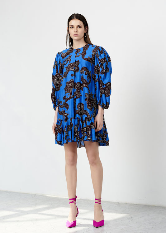 Printed Mini Dress