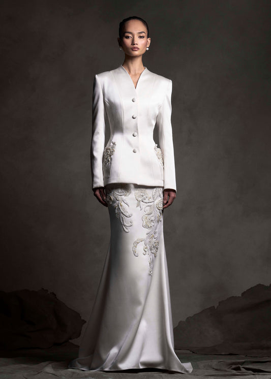 Ivory Regal Jacket Set