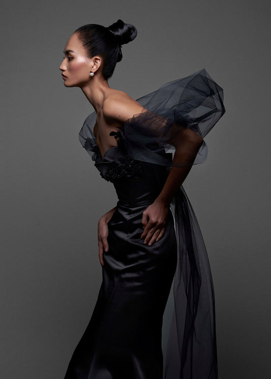 Celeste Noir Gown