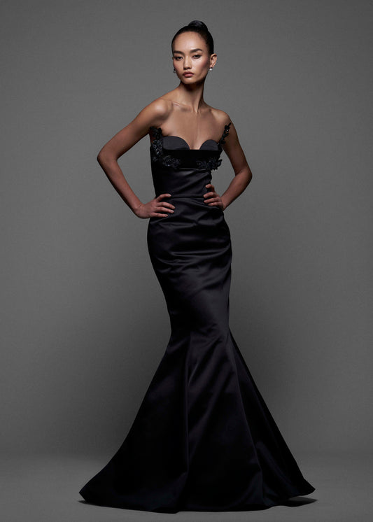 Celeste Noir Gown