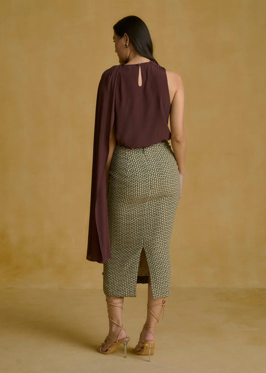 Drape Blouse
