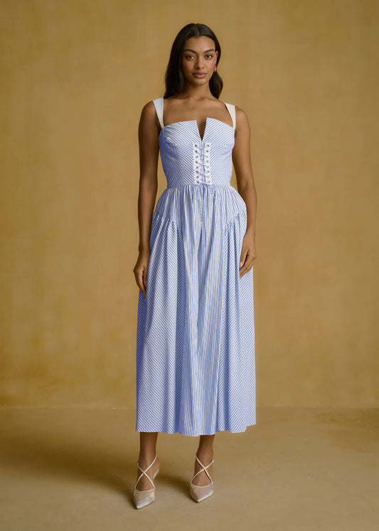 Corset Midi Dress