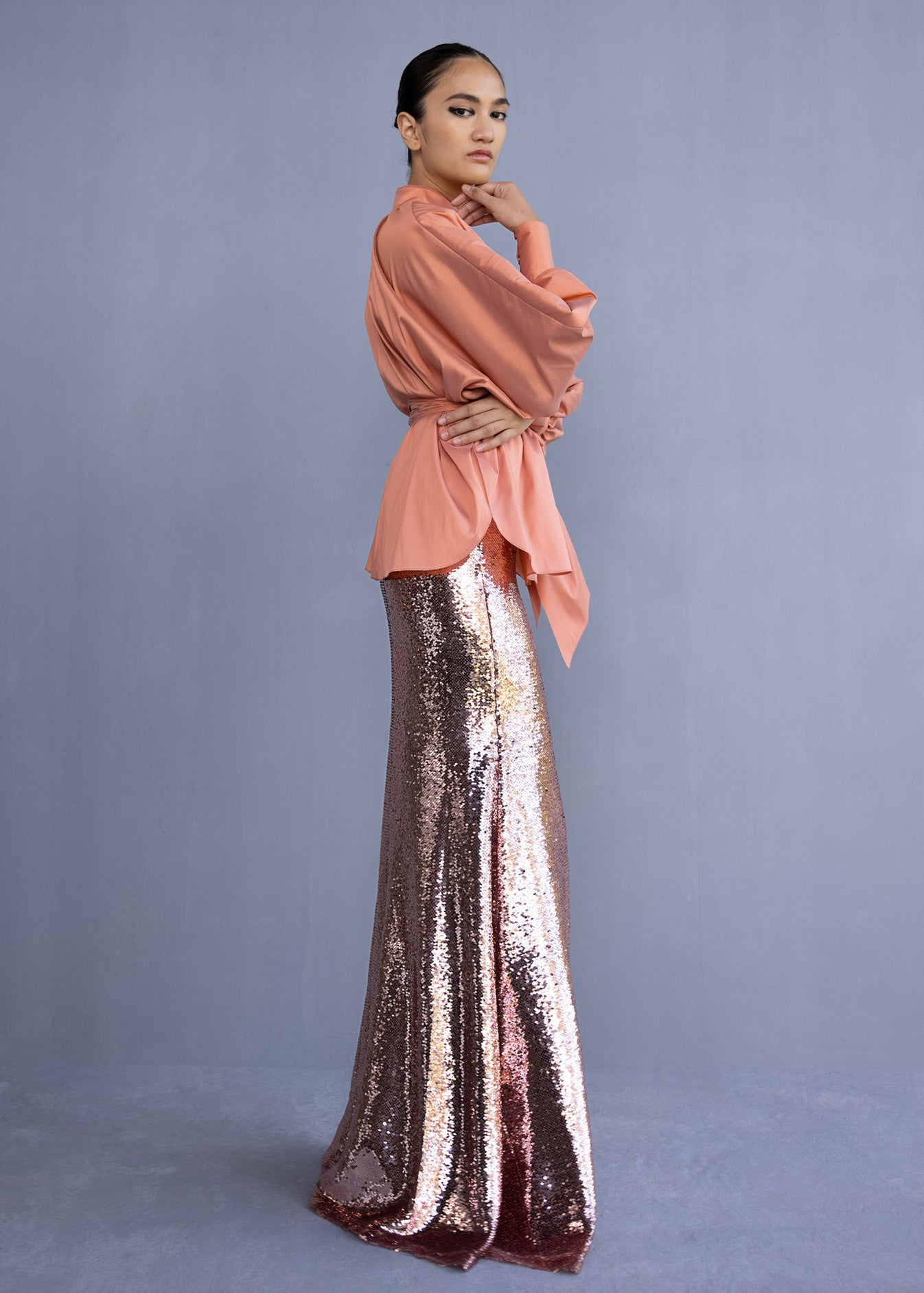 Blouse With Sash