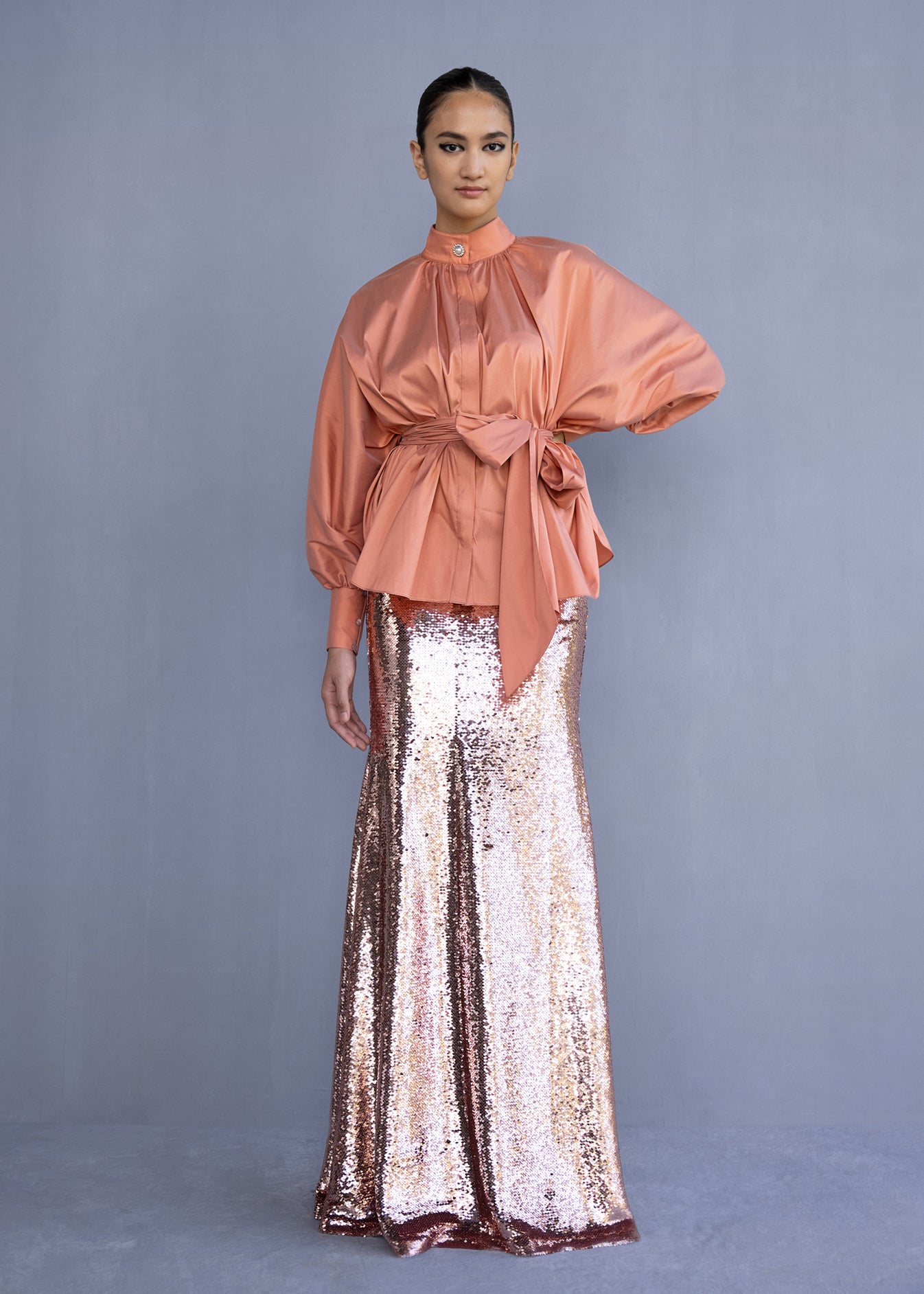 Blouse With Sash