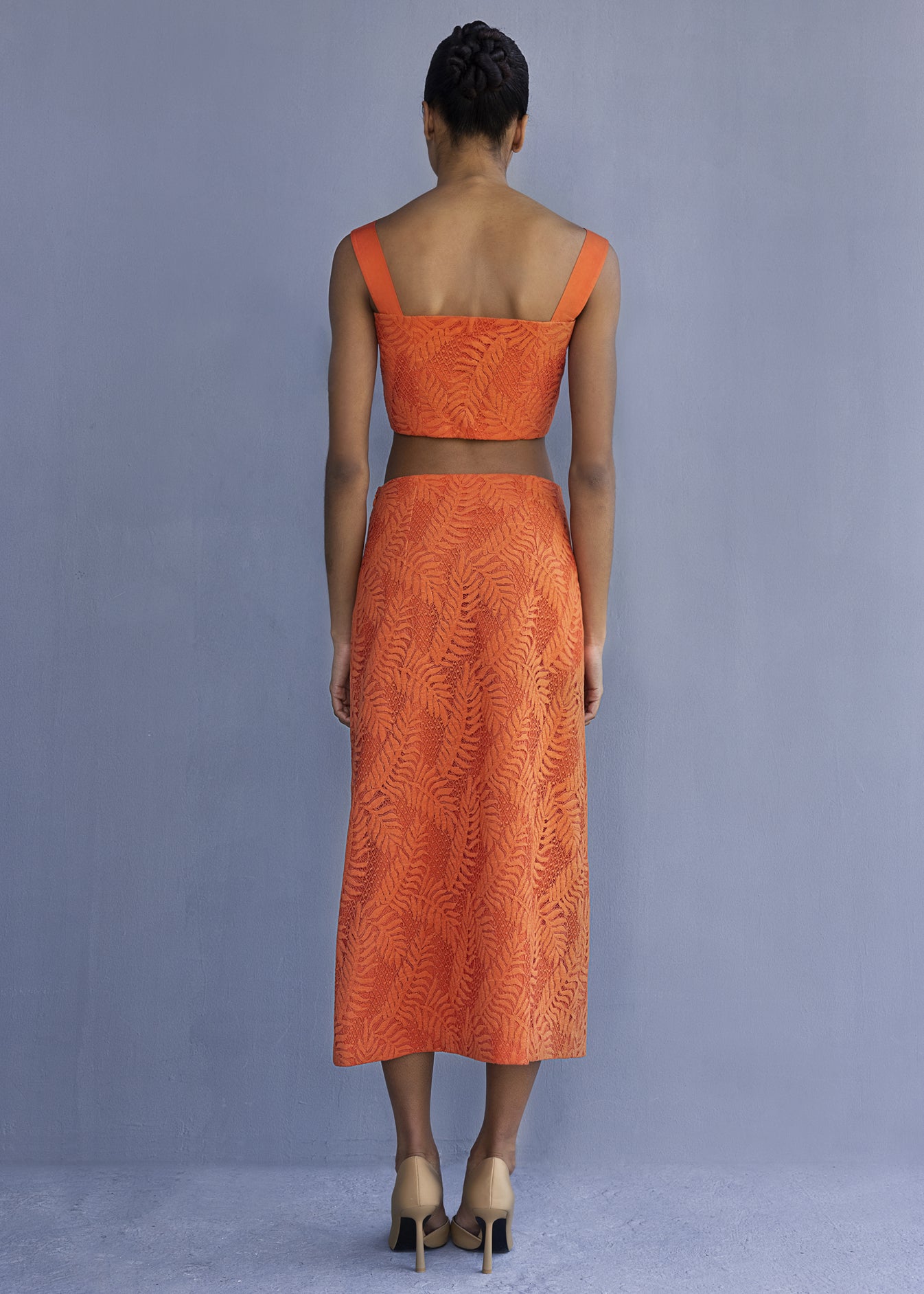 Midi Lace Skirt