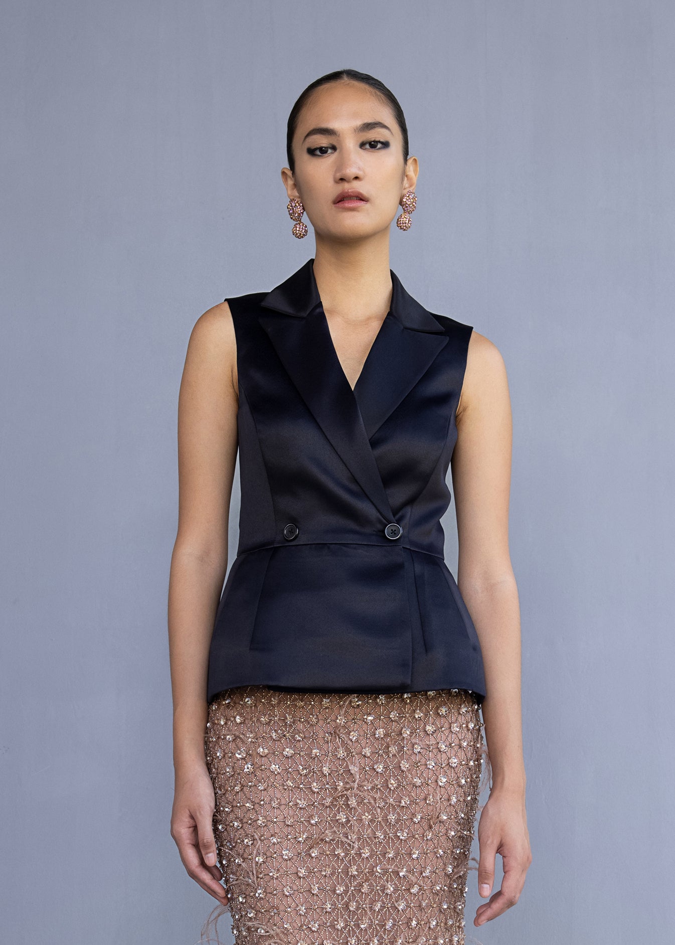 Sleeveless Blazer