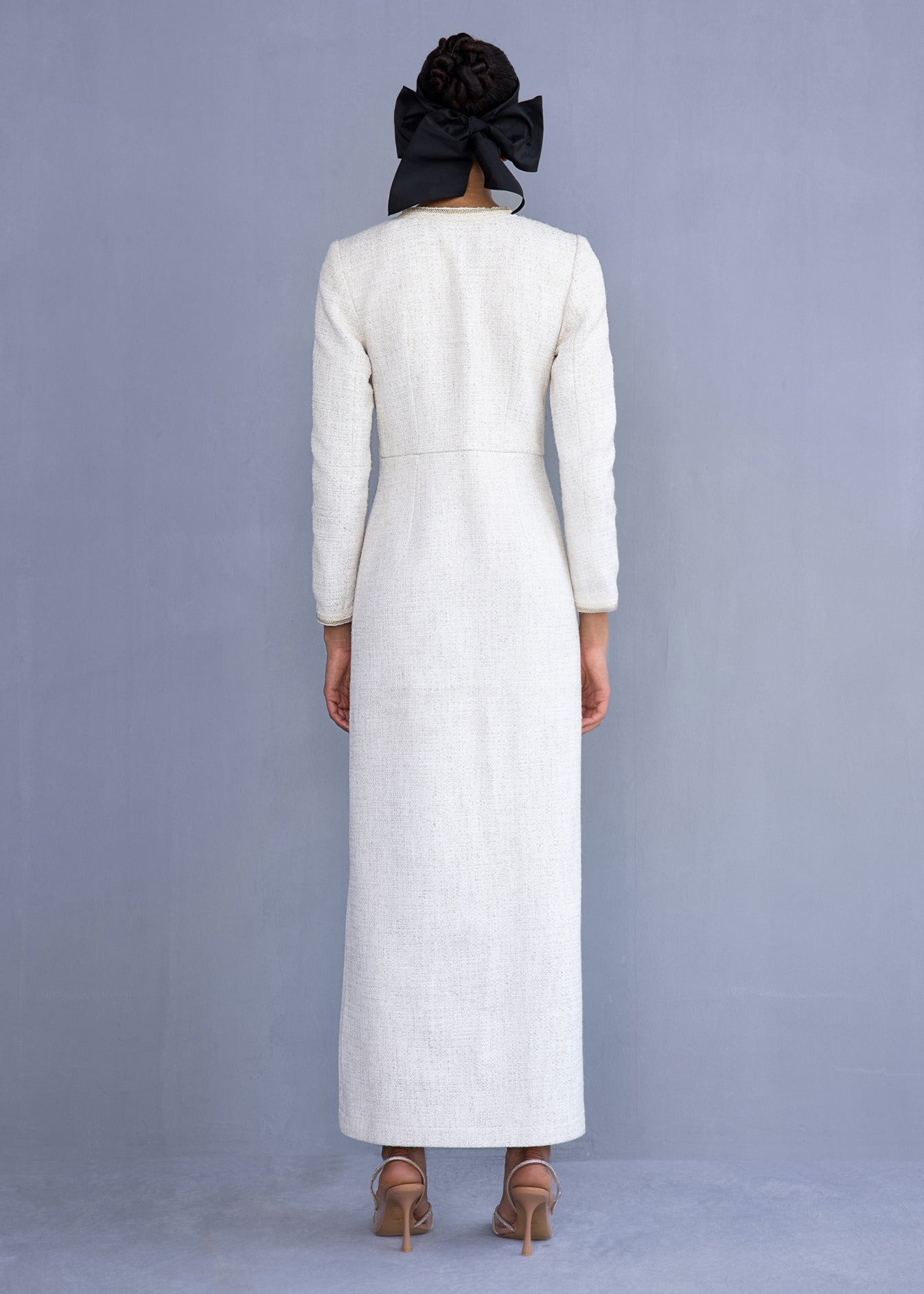 Round Neck Jacket Dress