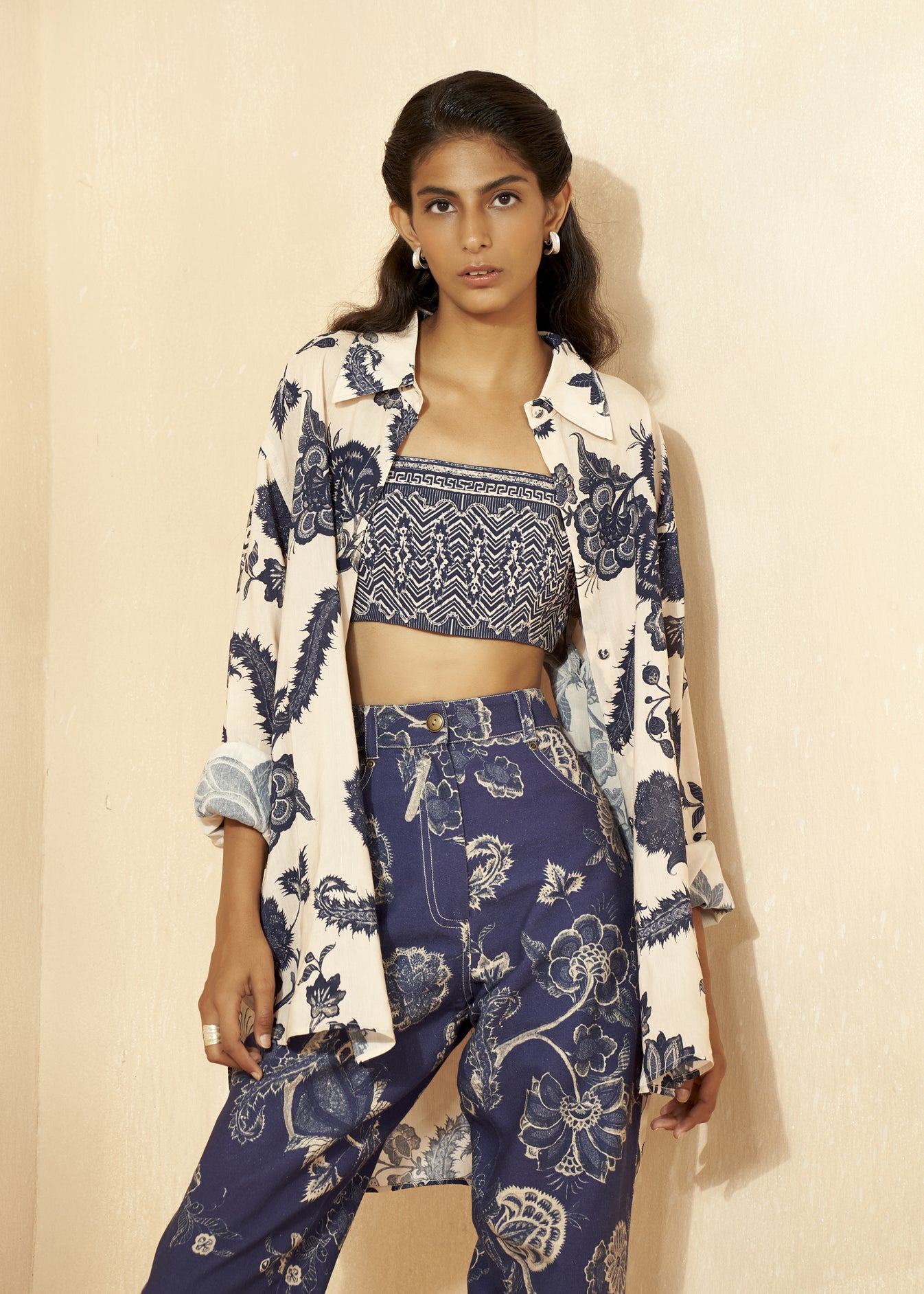 Printed Bustier
