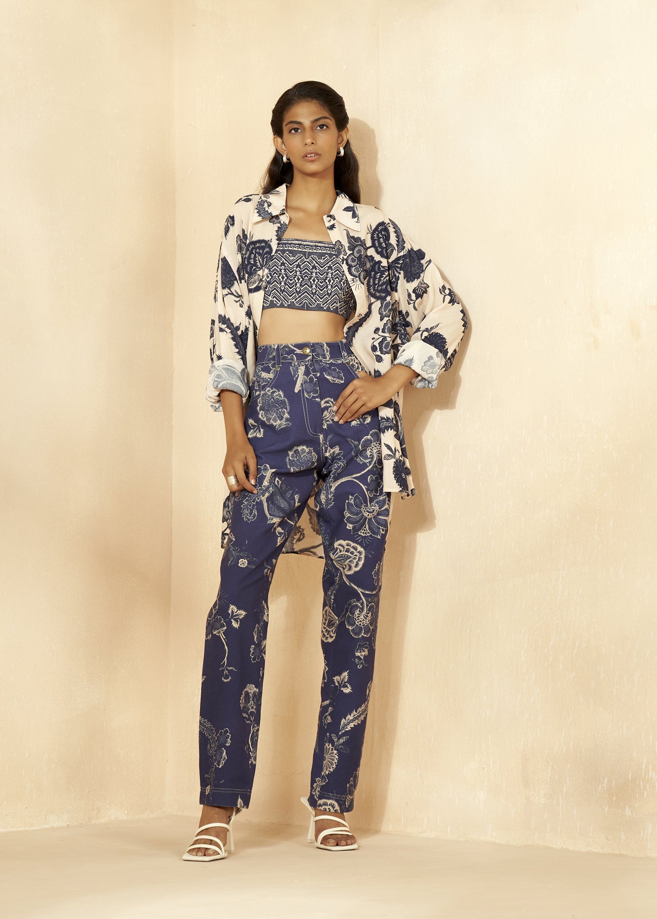 Printed Bustier